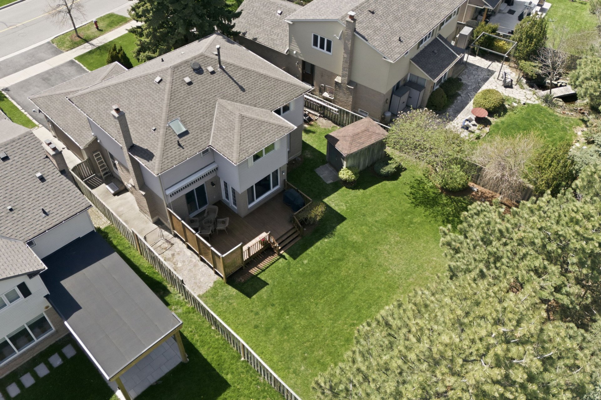 Aerial — Lot & Yard